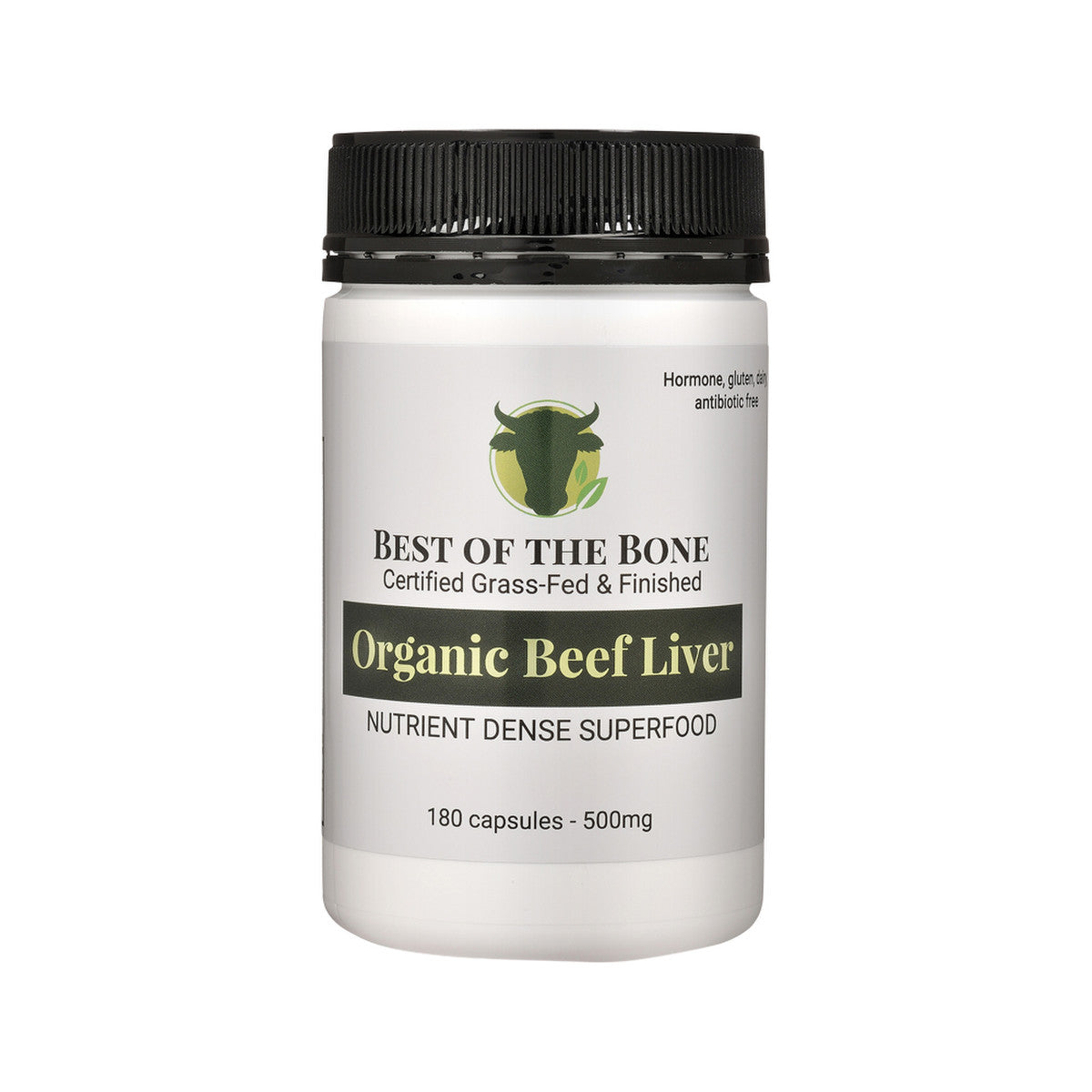 Best of the Bone Organic Beef Liver Nutrient Dense Superfood 180c - Cutprice Online