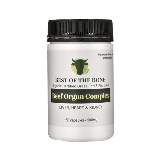 Best of the Bone Organic Beef Organ Complex Liver, Heart & Kidney 160c - Cutprice Online