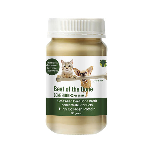 Best of the Bone Bone Buddies Pet Bone Broth Beef Concentrate 375g - Cutprice Online