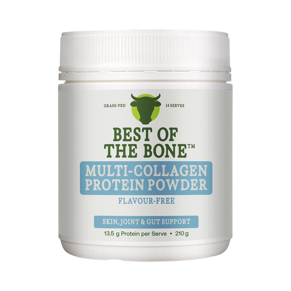 Best of the Bone Healing Multi-collagen Protein Powder Hydrolysed Collagen Peptides Unflavoured 210g - Cutprice Online