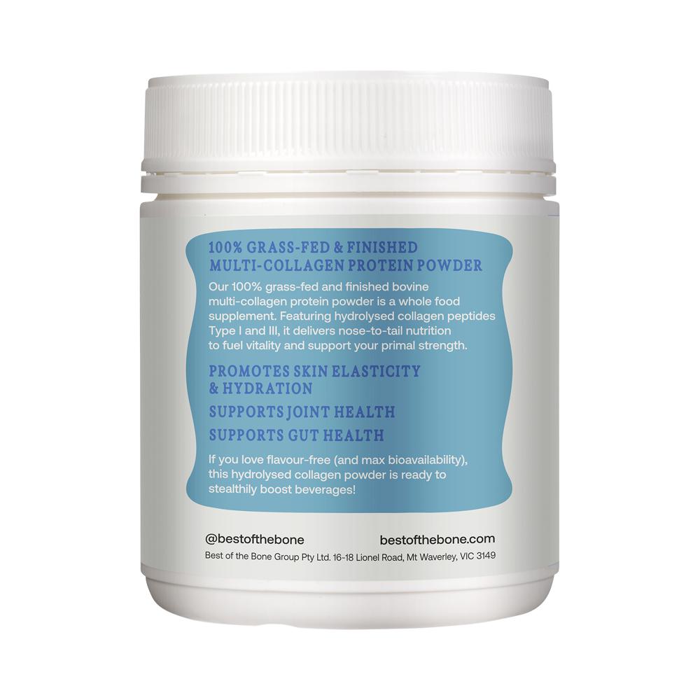 Best of the Bone Healing Multi-collagen Protein Powder Hydrolysed Collagen Peptides Unflavoured 210g - Cutprice Online