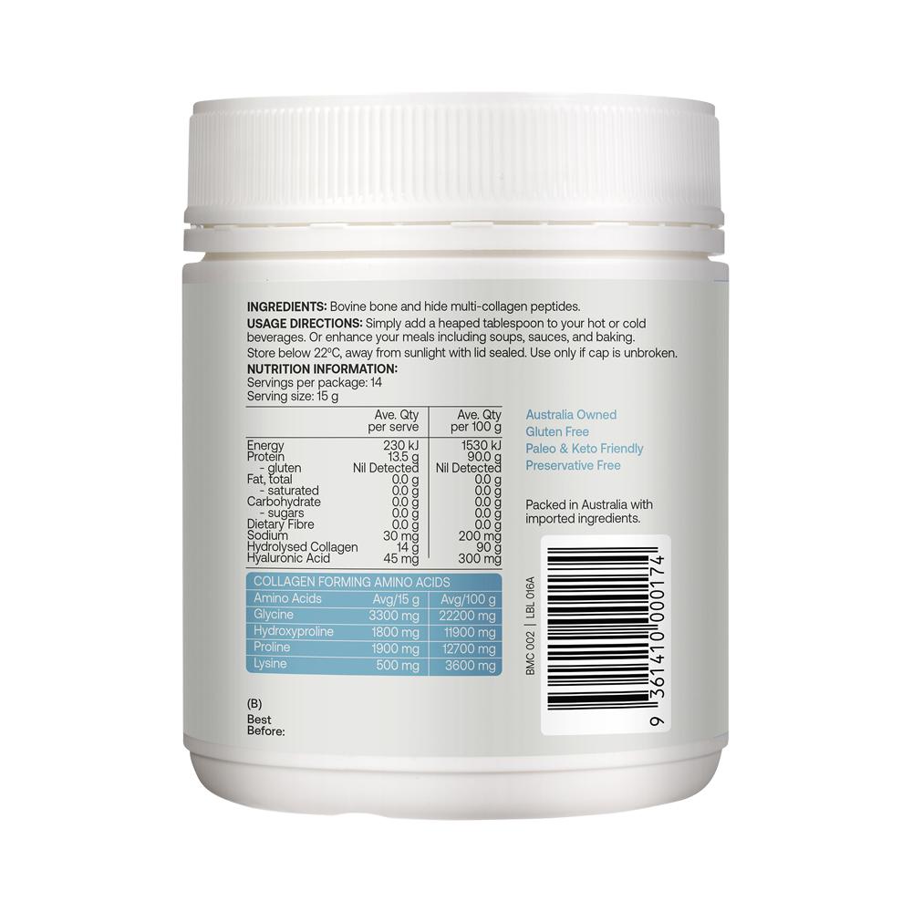 Best of the Bone Healing Multi-collagen Protein Powder Hydrolysed Collagen Peptides Unflavoured 210g - Cutprice Online