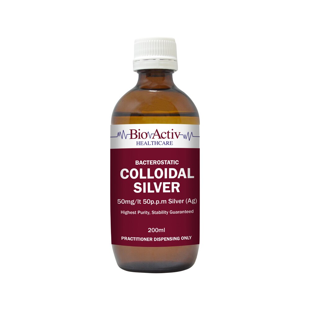 BioActiv Healthcare Colloidal Silver 50ppm 200ml - Cutprice Online
