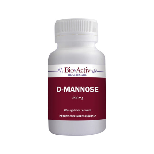 BioActiv Healthcare D Mannose 390mg 60vc - Cutprice Online