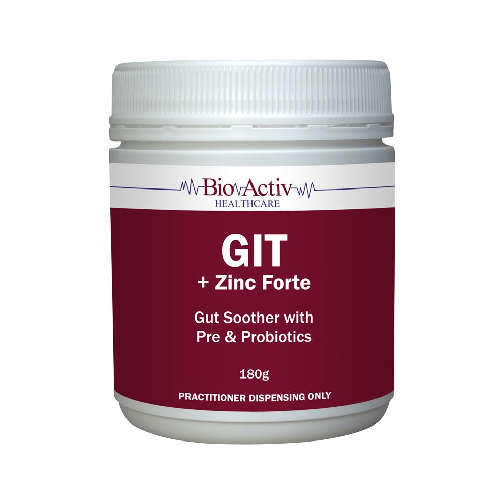 BioActiv Healthcare GIT + Zinc Forte 180g - Cutprice Online