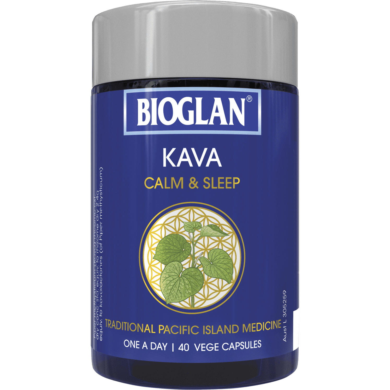 Bioglan Kava 40 Capsules - Cutprice Online