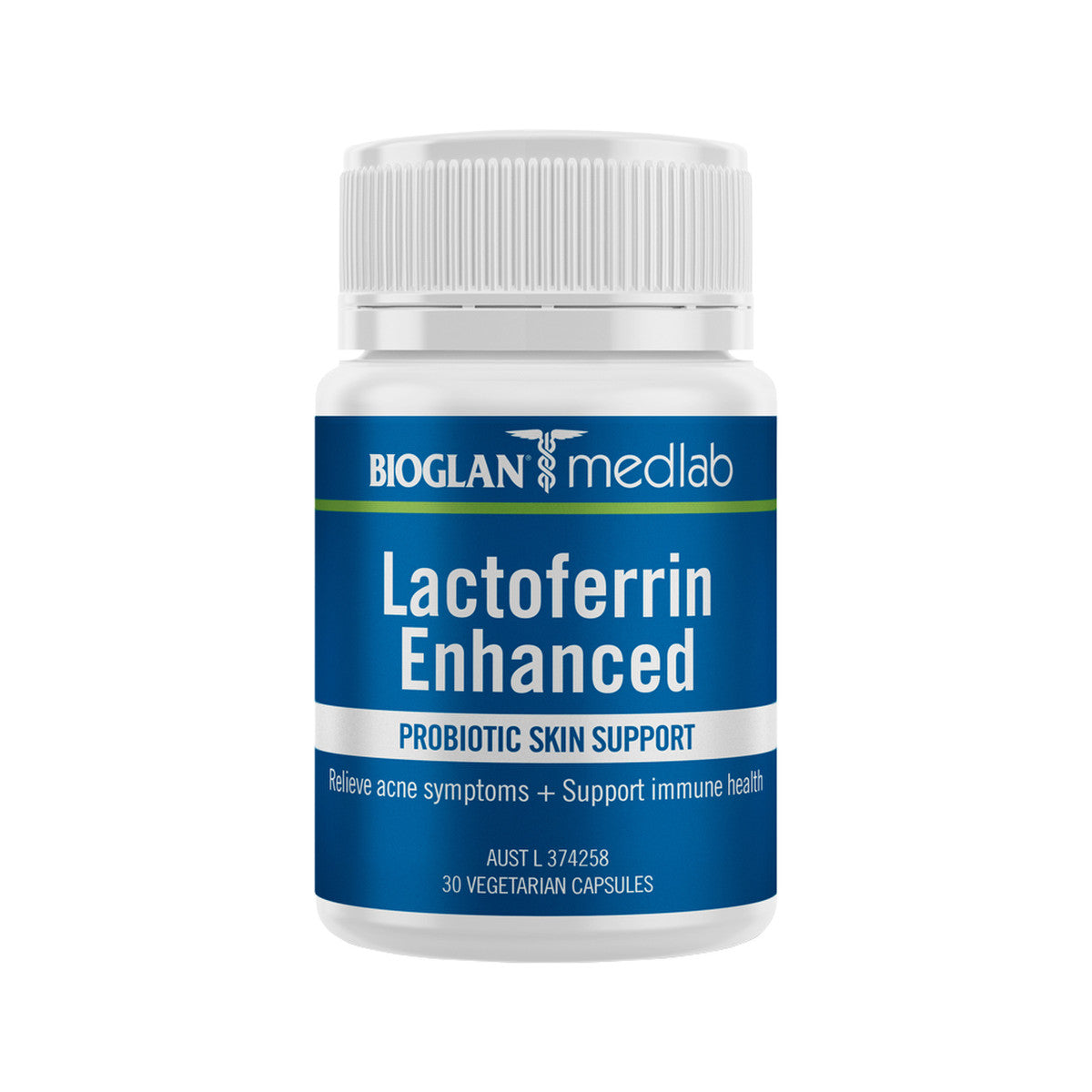 Bioglan Medlab Lactoferrin Enhanced 30vc BIOGLAN MEDLAB