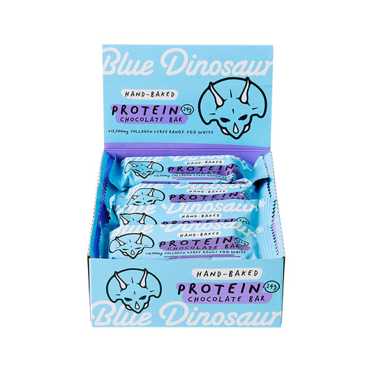 Blue Dinosaur Protein Bar Chocolate 60g x 12 Pack - Cutprice Online