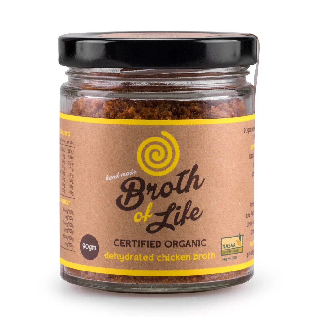 Broth Of Life Organic Dehydrated Chicken Broth Jar 90GM - Cutprice Online