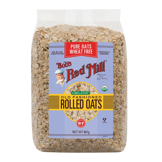 Bob's Red Mill Organic Old Fashioned Rolled Oats 907g BOB'S RED MILL