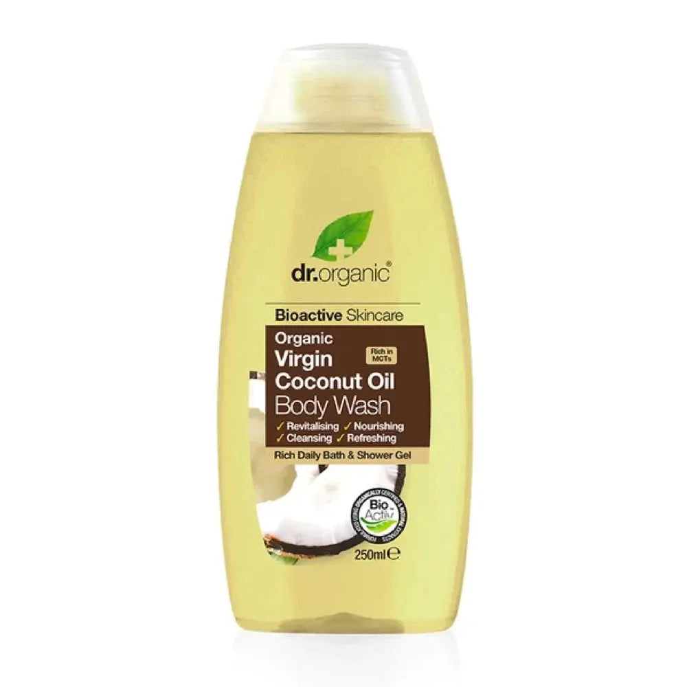 DR ORGANIC Body Wash Organic Virgin Coconut Oil 250ml DR ORGANIC