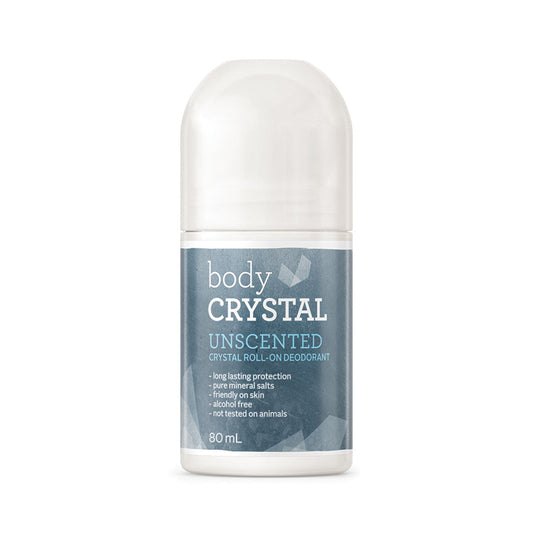 Body Crystal Crystal Deodorant Roll-on Unscented 80ml - Cutprice Online