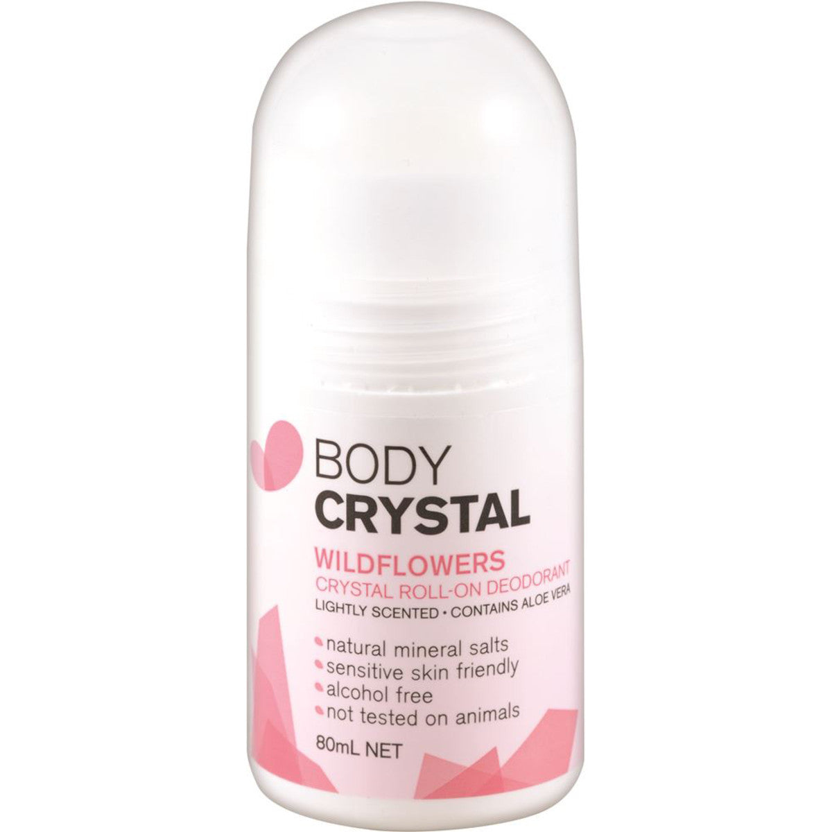 Body Crystal Crystal Deodorant Roll-on Wildflowers 80ml - Cutprice Online