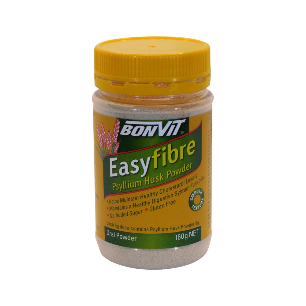 Bonvit Easyfibre (Psyllium Husk Powder) Oral Powder 160g - Cutprice Online