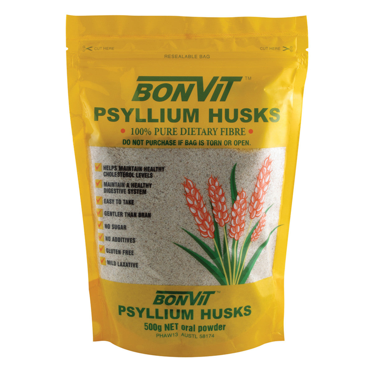 Bonvit Psyllium Husks 500g - Cutprice Online