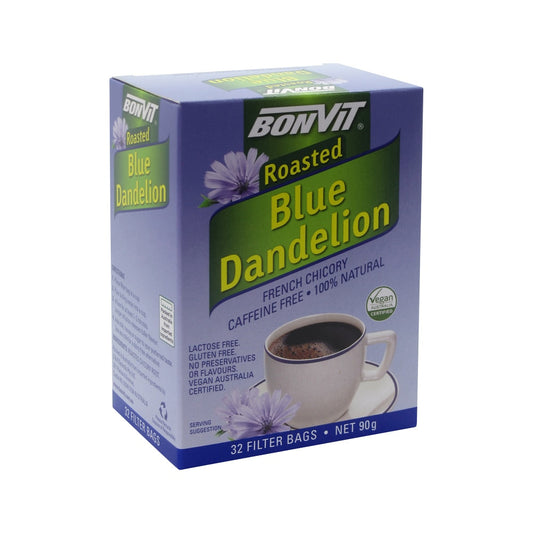 Bonvit Roasted Blue Dandelion French Chicory Tea x 32 Filter Bags - Cutprice Online