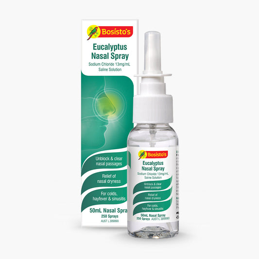 Bosisto's Eucalyptus Nasal Spray 50ml - Cutprice Online