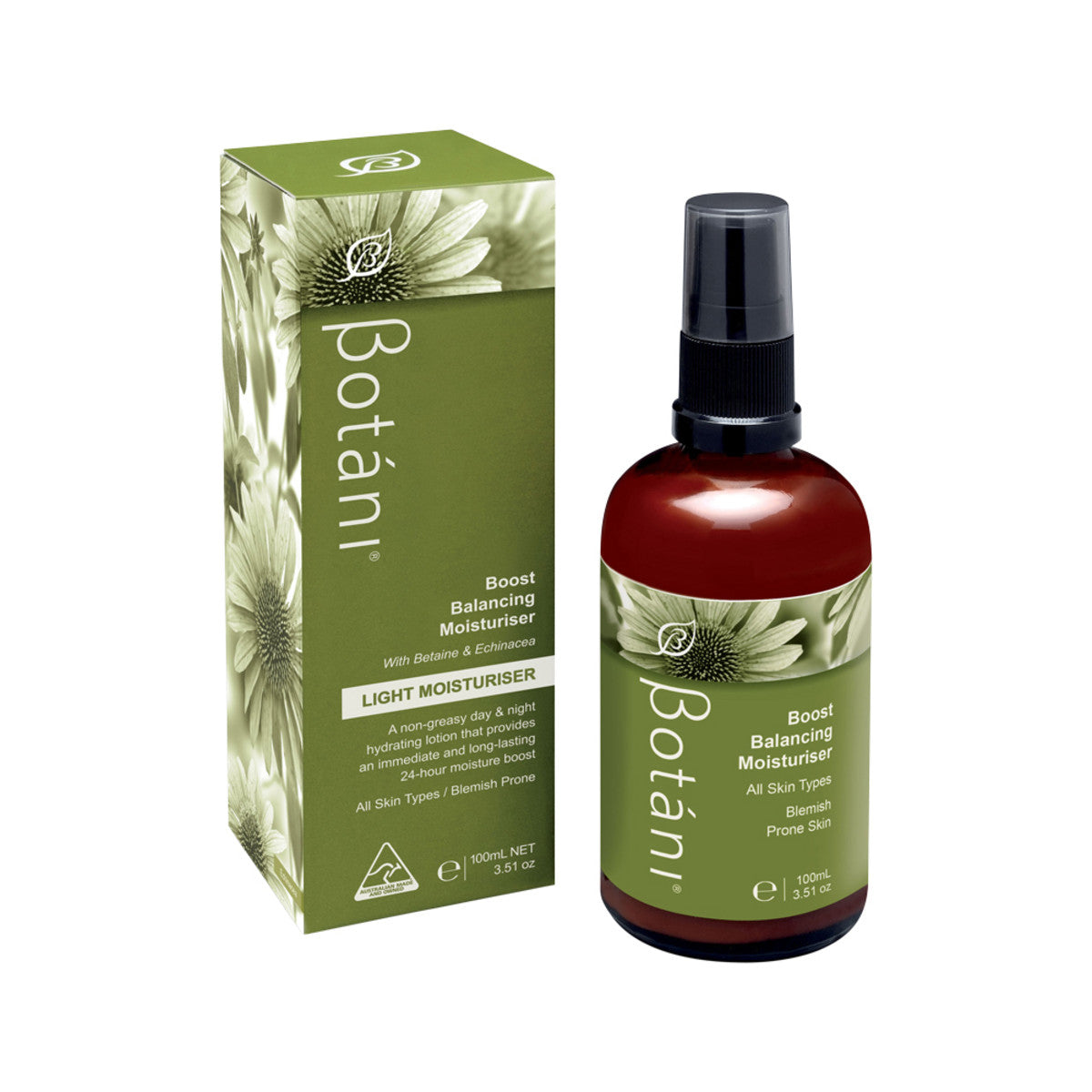 Botani (Light Moisturiser) Boost Balancing Moisturiser 100ml - Cutprice Online