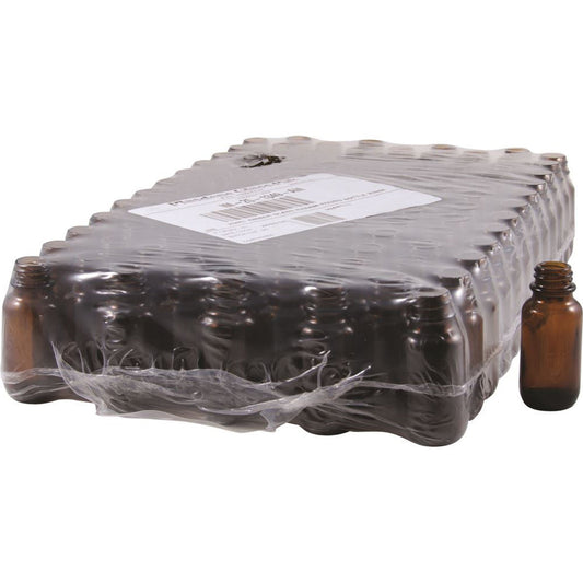 Bottle Amber 25ml 20mm neck diameter (Tray of 144) - Cutprice Online