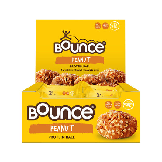 Bounce Protein Balls Peanut 49g 12 Pack - Cutprice Online