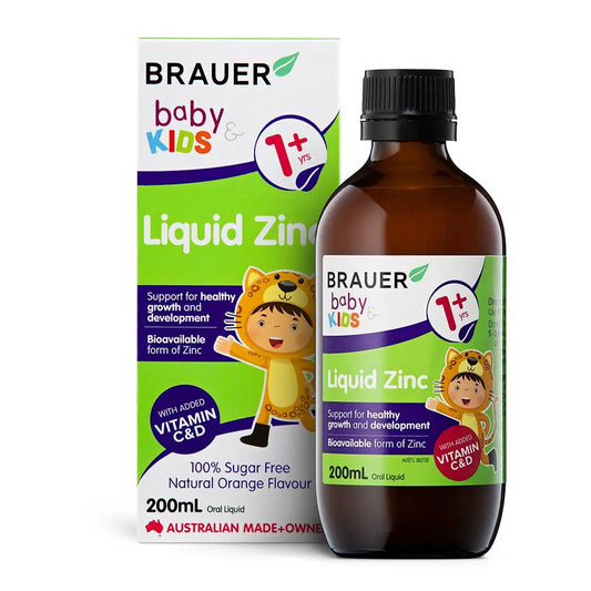 Brauer Baby & Kids Liquid Zinc 200ml BRAUER