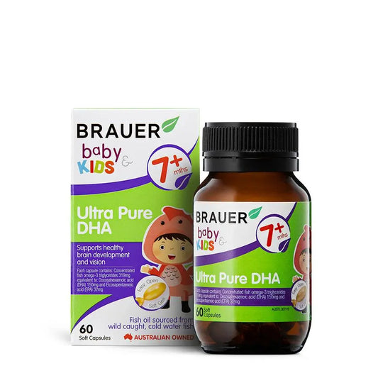 Brauer Baby & Kids Ultra Pure DHA 60caps BRAUER