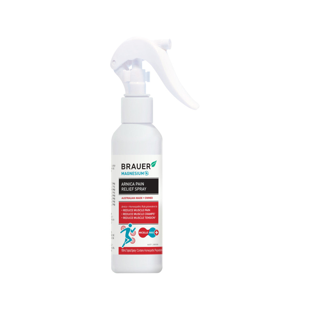 Brauer Magnesium+ Arnica Pain Relief Spray 100ml - Cutprice Online