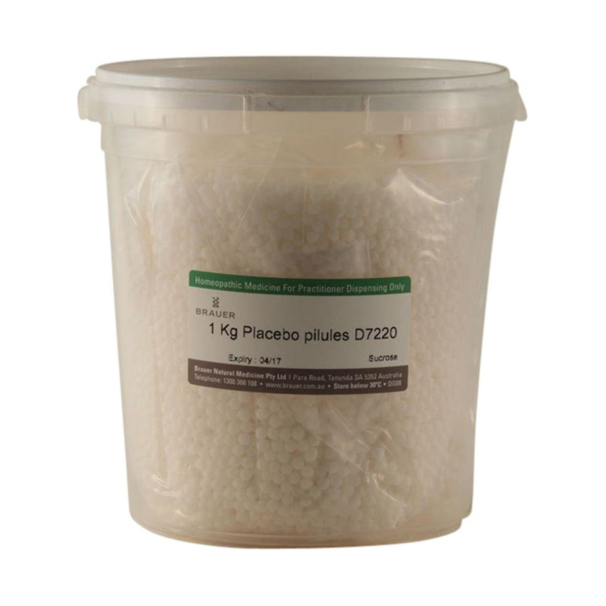 Brauer Professional Placebo Pilules 1kg - Cutprice Online