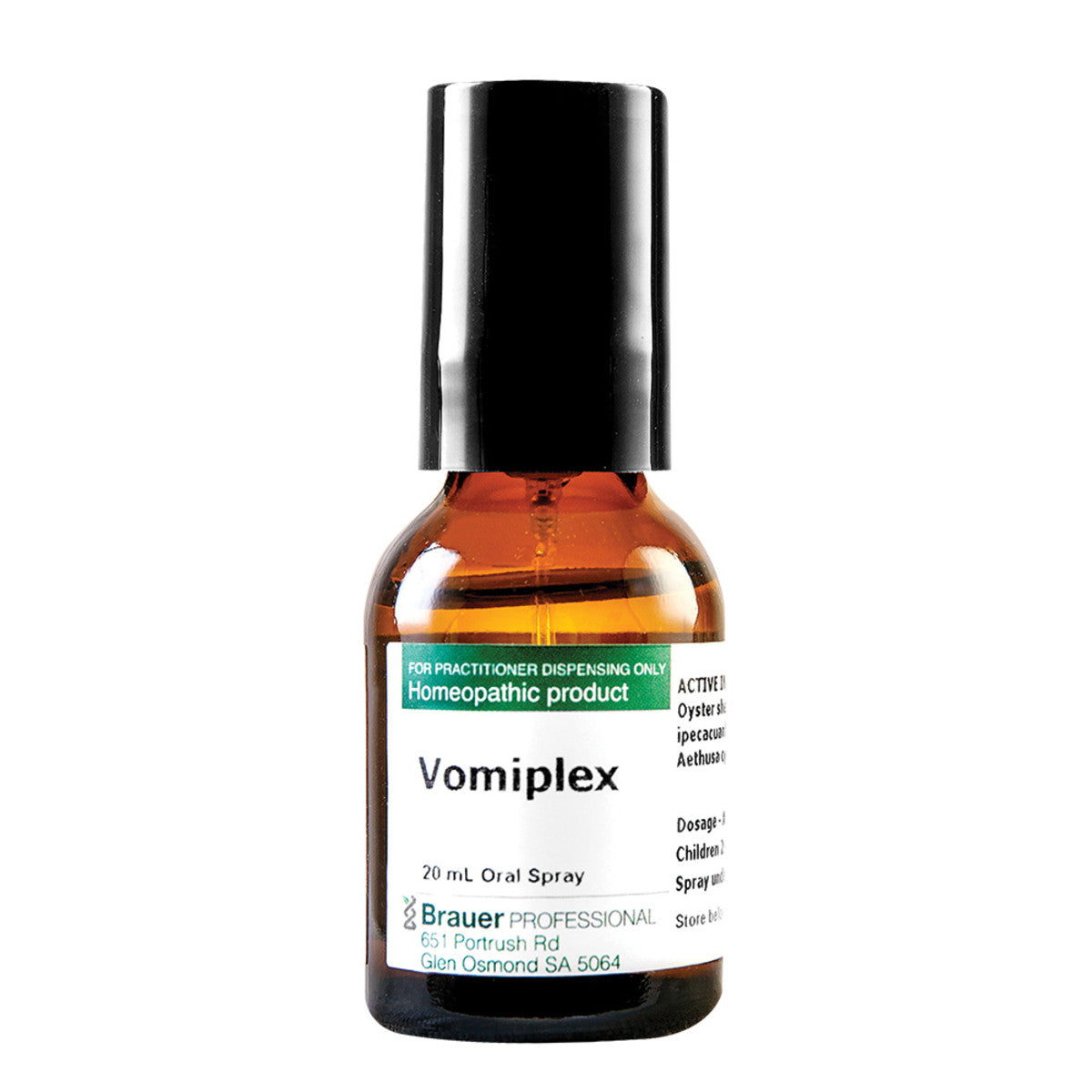 Brauer Professional Vomiplex Oral Spray 20ml - Cutprice Online