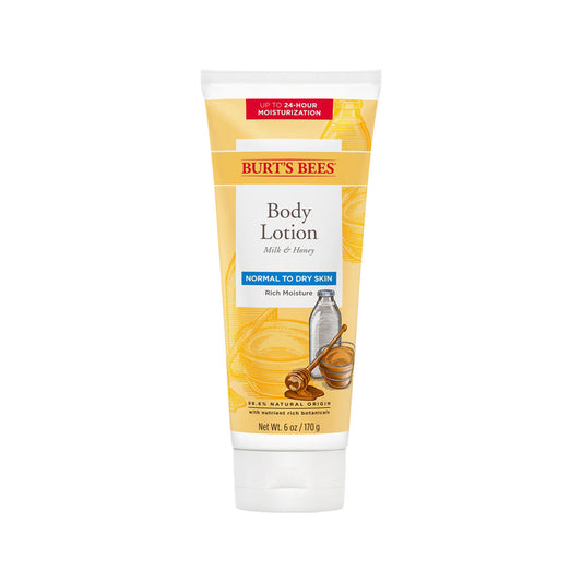 Burt's Bees Body Lotion Normal to Dry Skin with Milk & Honey 170g - Cutprice Online