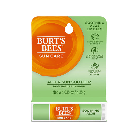 Burt's Bees Soothing Lip Balm After Sun Soother (Soothing Aloe) 4.25g - Cutprice Online