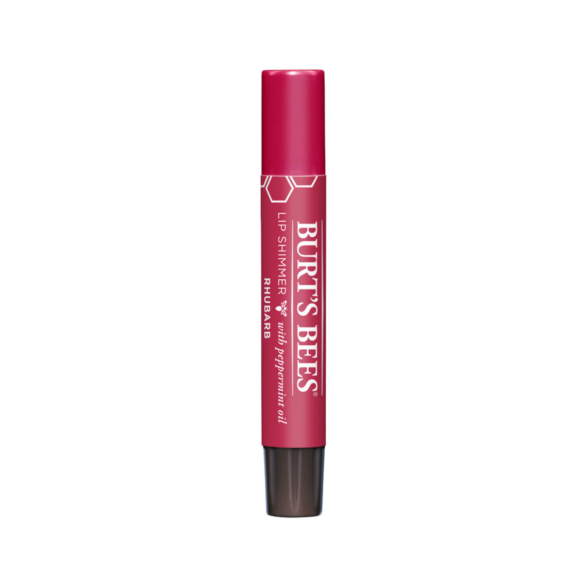 Burt's Bees Lip Shimmer Rhubarb 2.6g - Cutprice Online