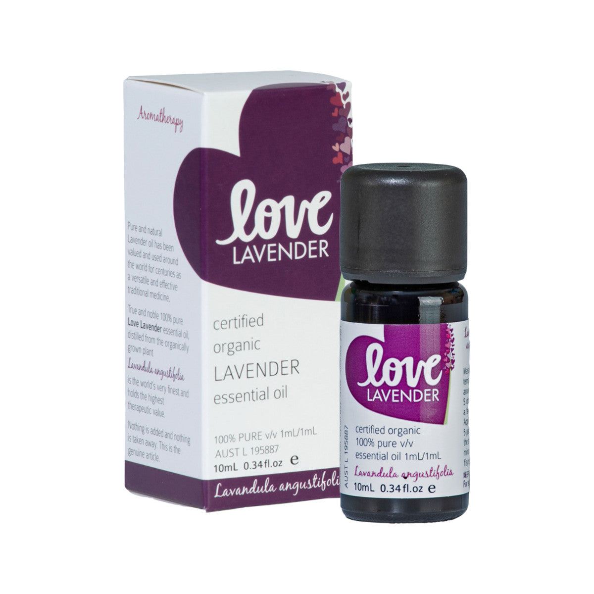 Byron Bay (Free Spirit) Love Lavender Organic Lavender Essential Oil 10ml - Cutprice Online