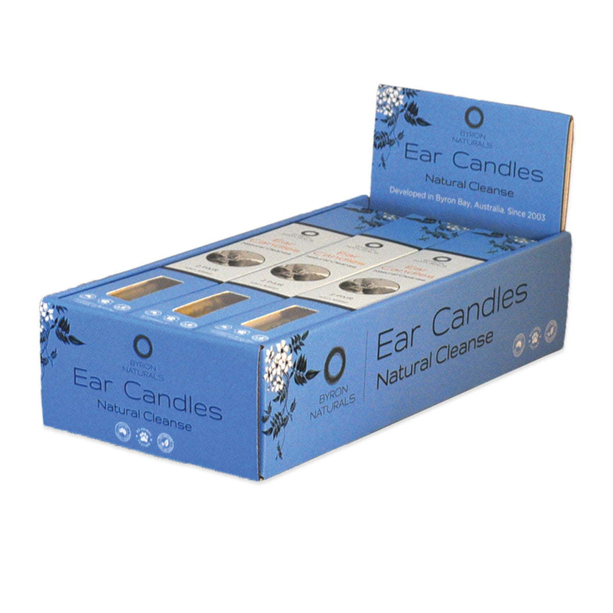 Byron Naturals Ear Candles 2 Pairs(Pack of 12) - Cutprice Online