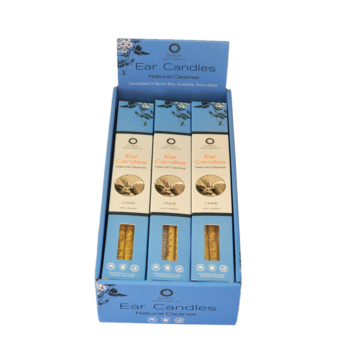 Byron Naturals Ear Candles Mixed(Pack of 12) - Cutprice Online