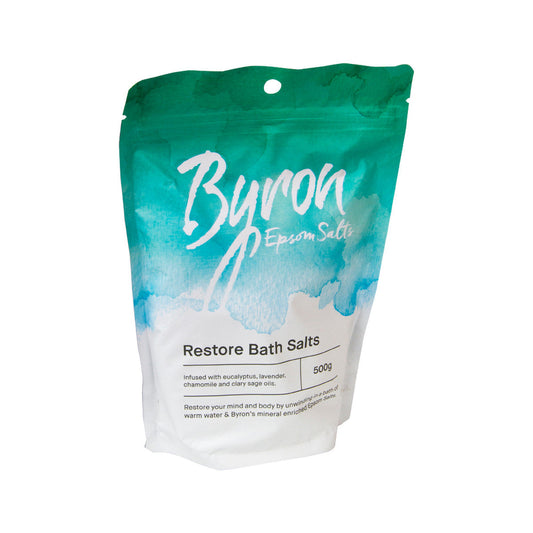 Byron Epsom Salts Restore Bath Salts 500g - Cutprice Online