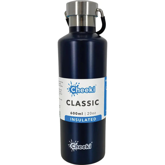 Cheeki Stainless Steel Bottle Insulated - Ocean 600ml CHEEKI