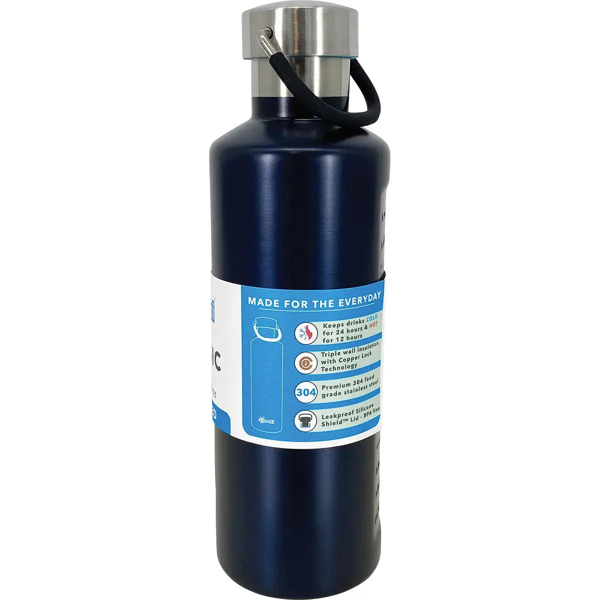 Cheeki Stainless Steel Bottle Insulated - Ocean 600ml CHEEKI