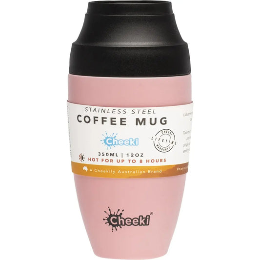 Cheeki Coffee Mug Pink 350ml CHEEKI