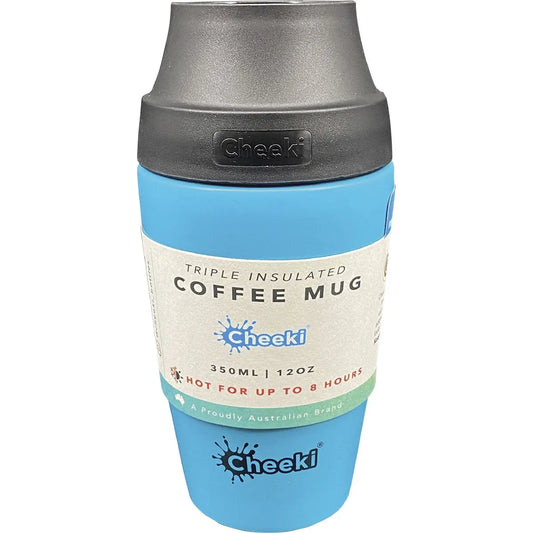 Cheeki Coffee Mug Aqua 350ml CHEEKI