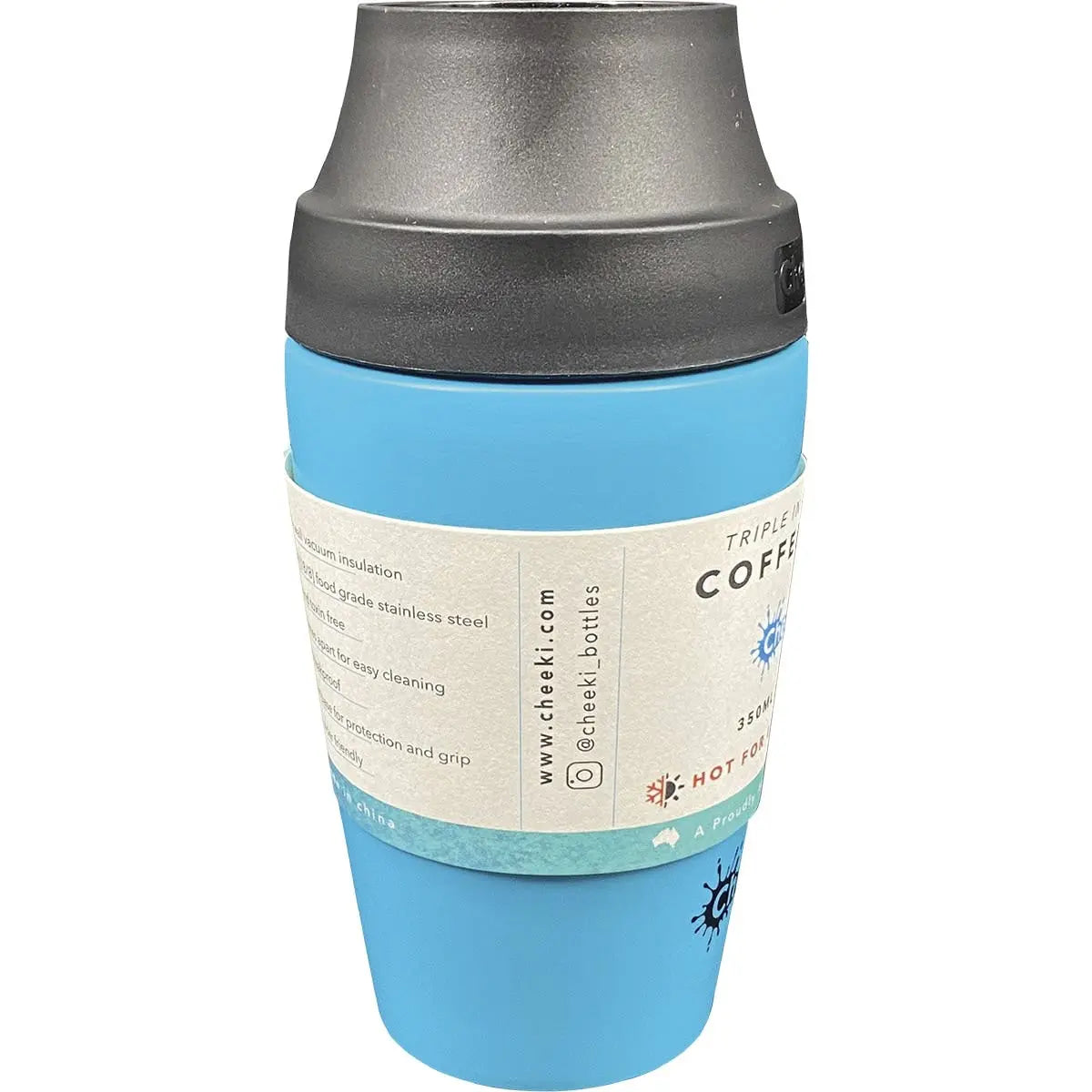 Cheeki Coffee Mug Aqua 350ml CHEEKI