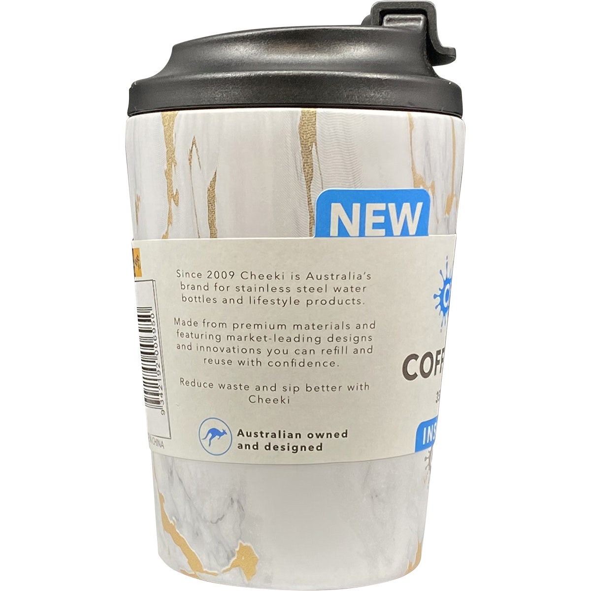 Cheeki Coffee Cup Marble 350ml CHEEKI
