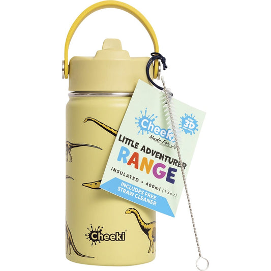 Cheeki Kids Bottle Insulated Dinosaur 400ml - Cutprice Online