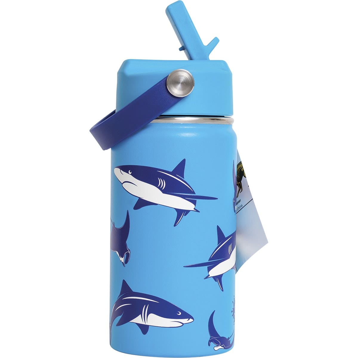 Cheeki Kids Bottle Insulated Sharks 400ml - Cutprice Online