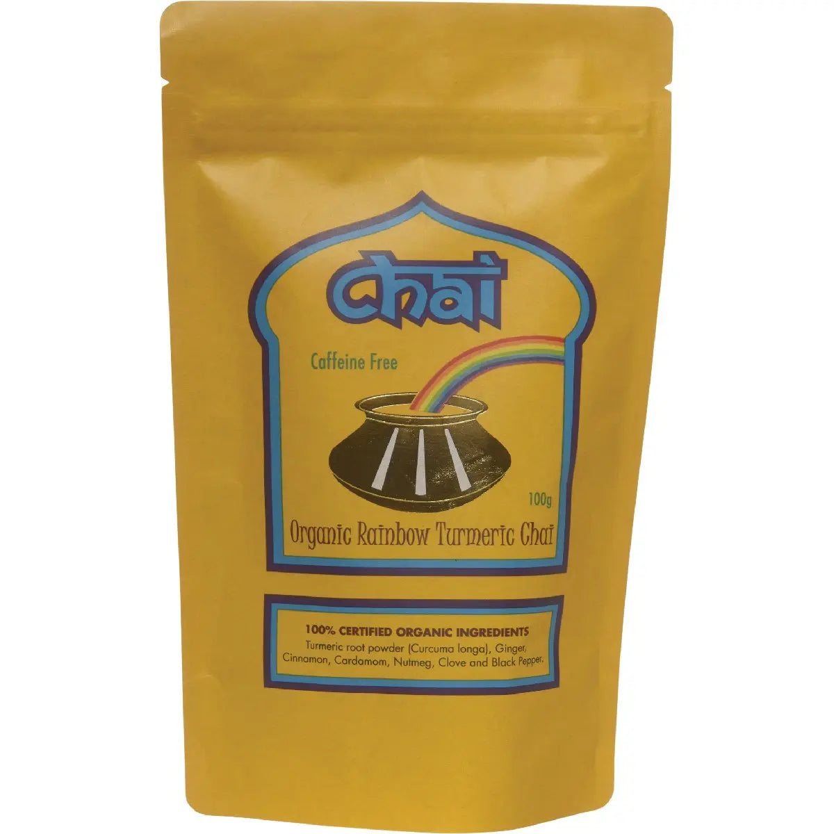 Chai Tea Organic Rainbow Turmeric Chai 100g CHAI TEA