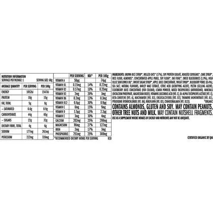 CLIF Energy Bar Blueberry Crisp 68g 12PK CLIF
