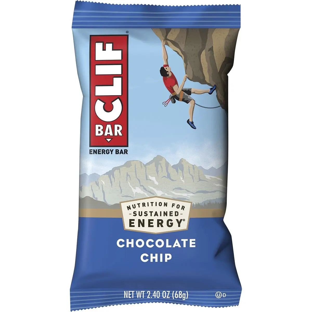 CLIF Energy Bar Chocolate Chip 68g 12PK CLIF