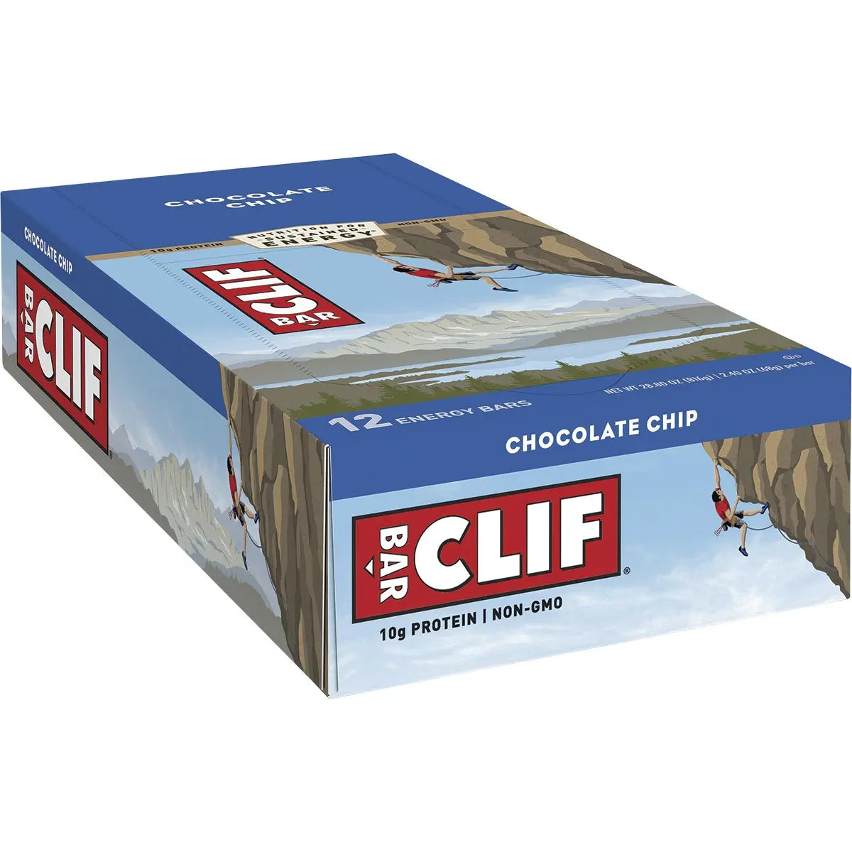 CLIF Energy Bar Chocolate Chip 68g 12PK CLIF