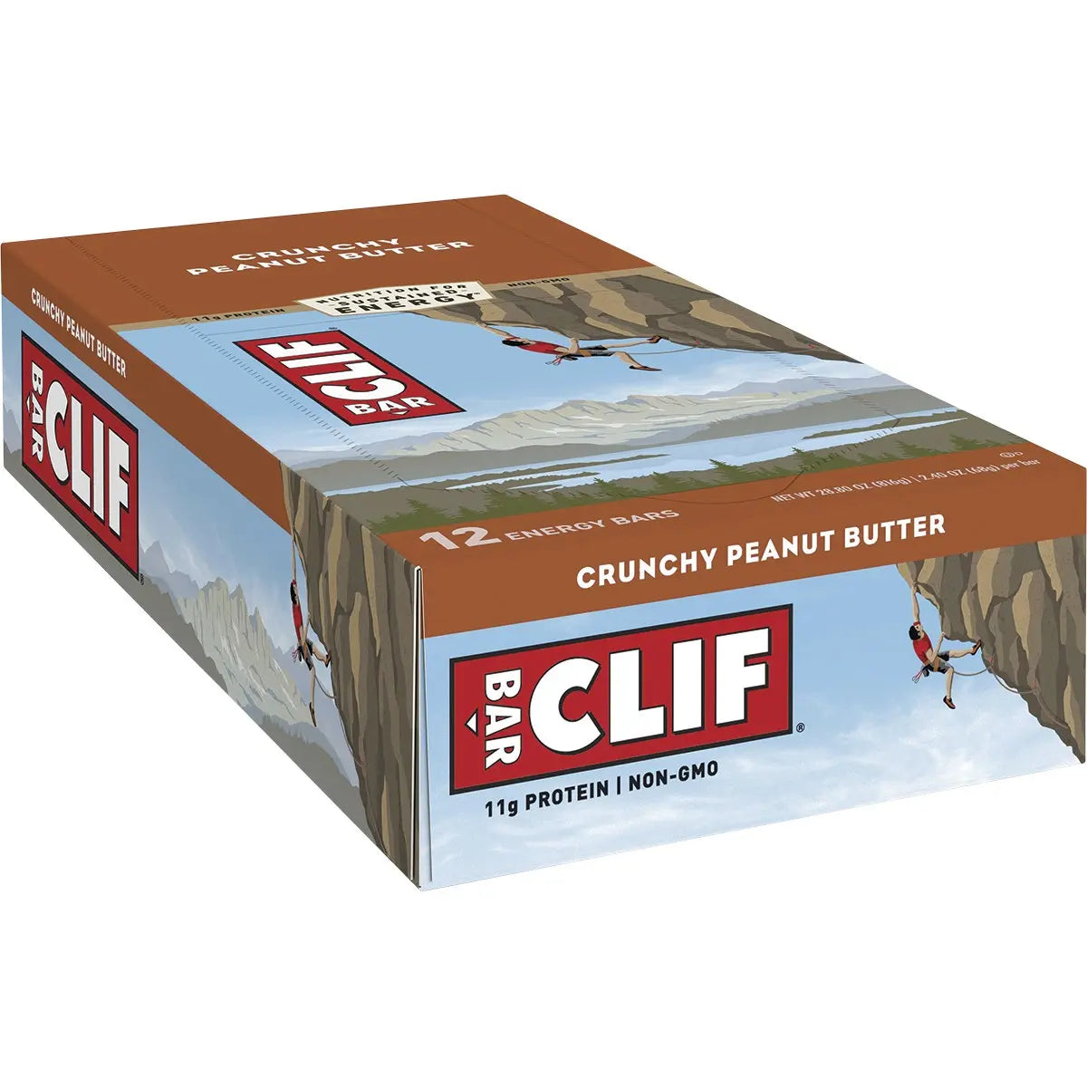 CLIF Energy Bar Crunchy Peanut Butter 68g 12PK CLIF