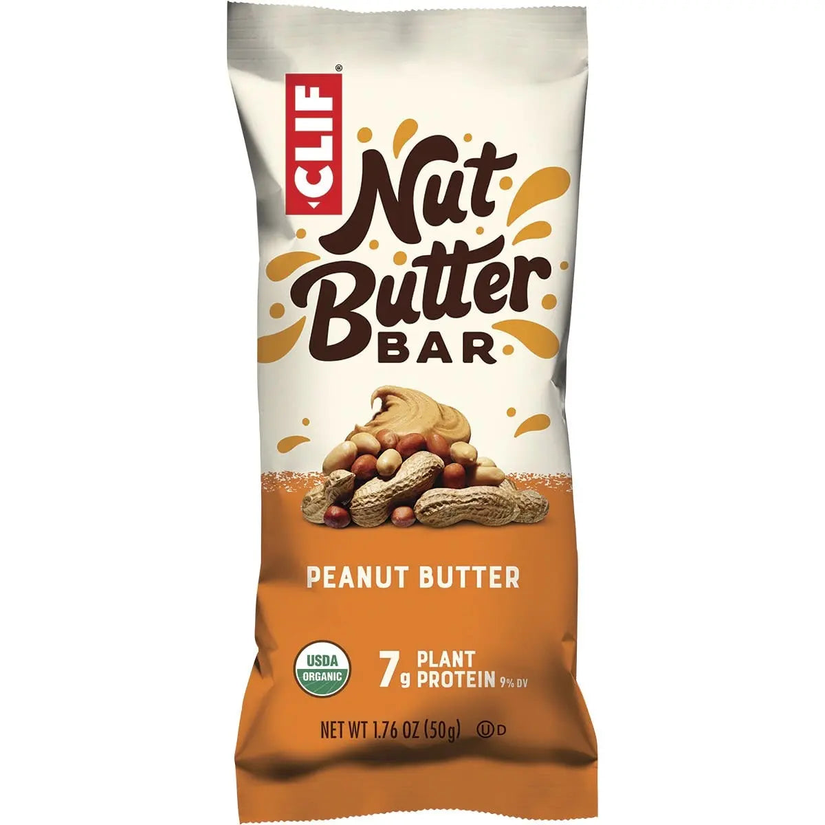 CLIF Nut Butter Bar Peanut Butter 50g 12PK CLIF
